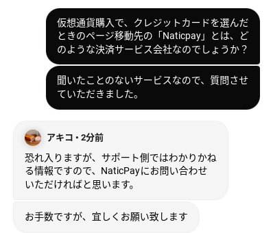 クイーンカジノ_チャットサポート_Naticpayについて